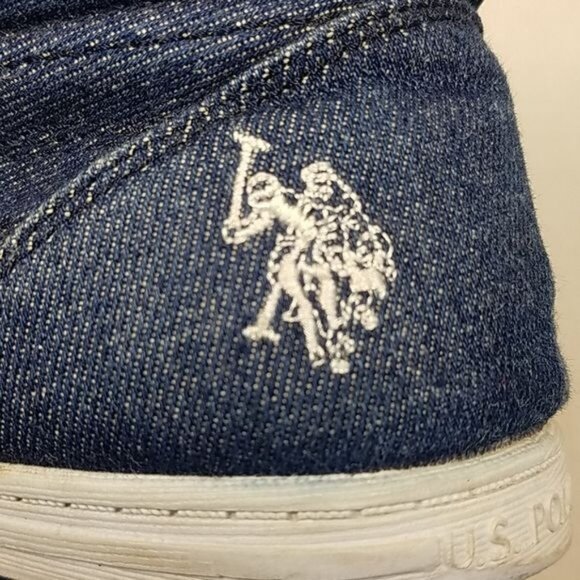 U.S. Polo Assassin Hi Top Sneakers Shoes Women's WOMAN'S Size 7½ - Picture 12 of 13